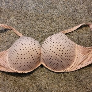 Victoria secret pink polkadot bra